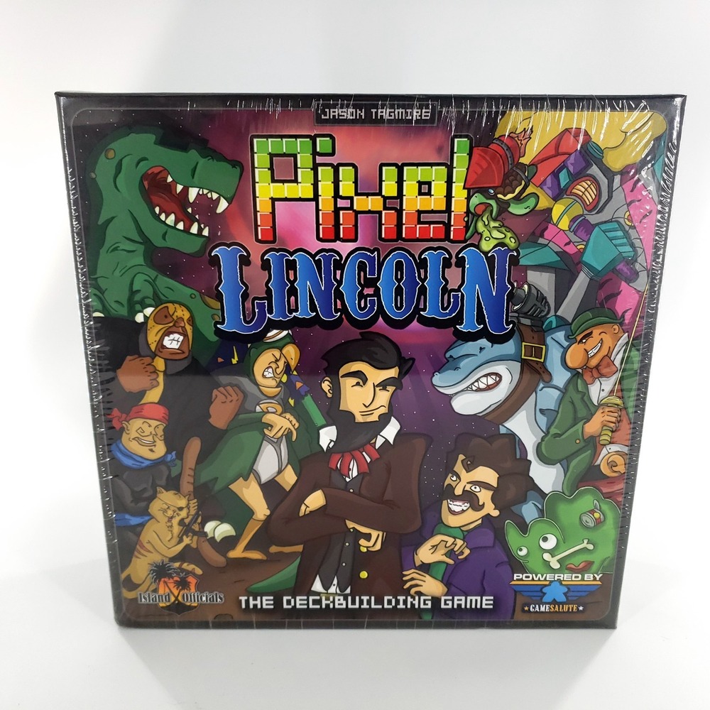 Pixel Lincoln Side-Scrolling Card Game GameSalute Brand New Sealed